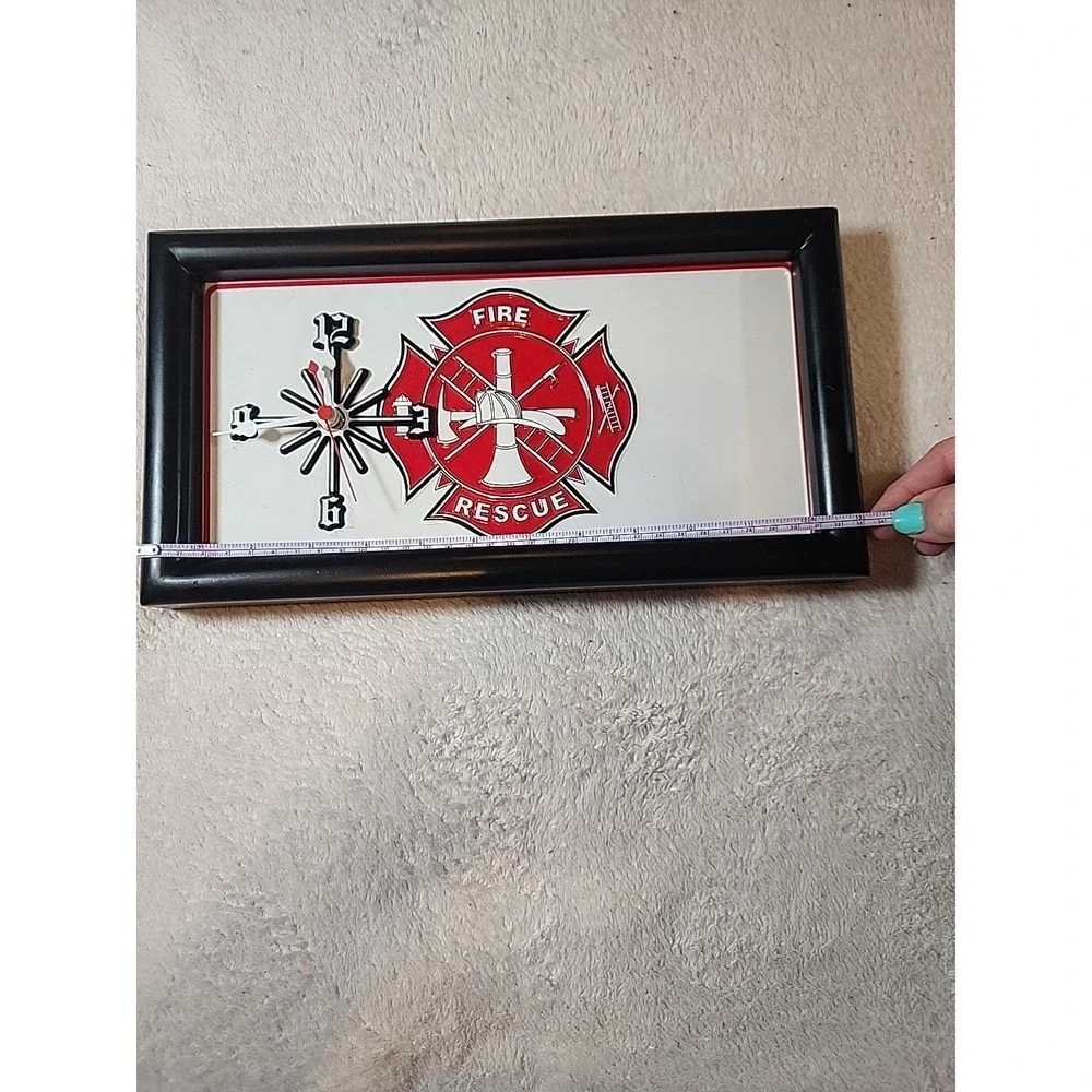 Fire Rescue Wall Clock‎